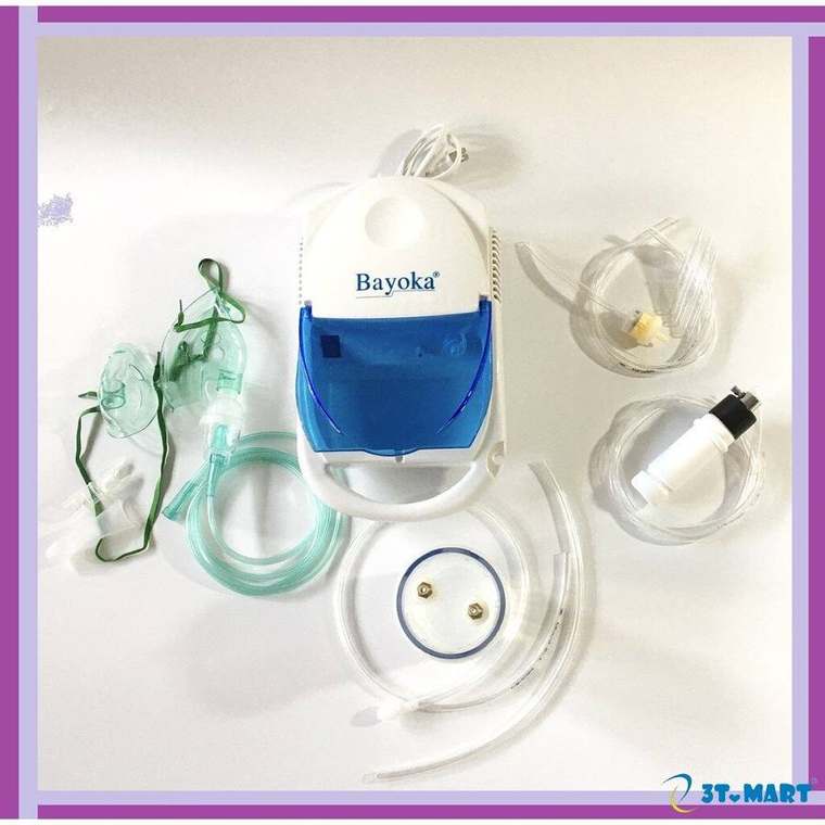 Máy thở khí dung kèm hút mũi Hibaby